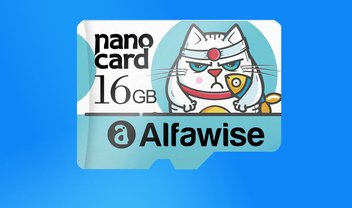 Menos gasto, mais memória: Micro SD da Alfawise com 16 GB sai por R$ 15