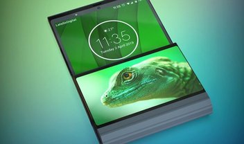 Design de celular dobrável da Lenovo é diferente de tudo que você já viu