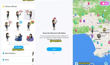 Snapchat ganha recursos de localização com Bitmoji inspirados no Foursquare