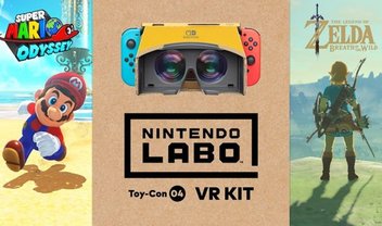 Super Mario Odyssey e Zelda: Breath of the Wild ganharão modo VR no Switch