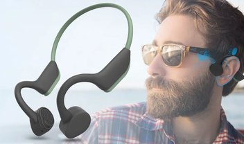 Fones de ouvido usam condução óssea para unir boa música a som ambiente