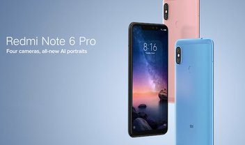 Xiaomi Redmi Note 6 Pro por R$ 990 na GearBest ou R$ 1.082 no Brasil