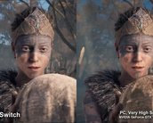 Hellblade: veja comparação gráfica do Switch com PS4 e PC (no Low)
