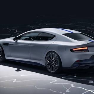 Imagem de Aston Martin exibe o charmoso e veloz carro elétrico de luxo Rapide E