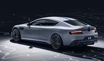 Aston Martin exibe o charmoso e veloz carro elétrico de luxo Rapide E