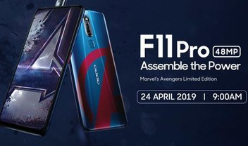 Oppo F11 Pro terá edição especial baseada em Vingadores: Ultimato