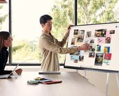 Microsoft revela mais detalhes do tablet gigante corporativo Surface Hub 2