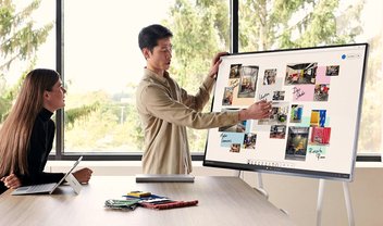 Microsoft revela mais detalhes do tablet gigante corporativo Surface Hub 2