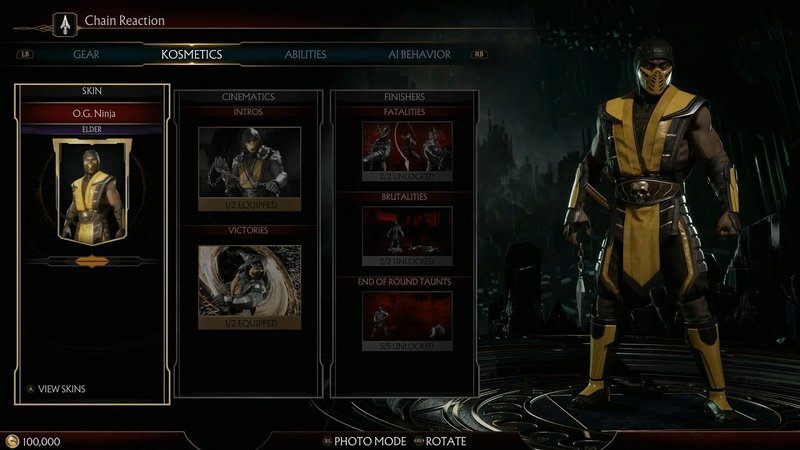 customização mk11