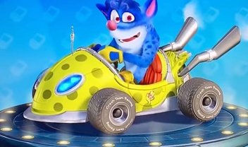 Vídeo de Crash Team Racing Nitro-Fueled mostra skins de personagens