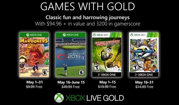 Veja os jogos do Games With Gold de maio: Golf Club 2019, Marooners e mais