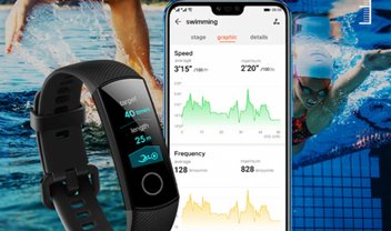 Aproveite! A Huawei Honor Band 4 está em oferta na GearBest por R$ 145