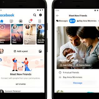 Imagem de Facebook muda visual e lança ferramenta para facilitar novas amizades