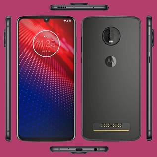 Imagem de Moto Z4 terá suporte aos Moto Snaps atuais e leitor de digital na tela