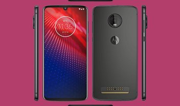 Moto Z4 terá suporte aos Moto Snaps atuais e leitor de digital na tela