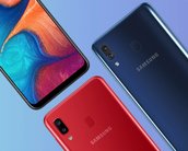 Galaxy A10 e Galaxy A30 com desconto e cashback na Americanas