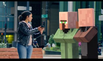 Microsoft faz teaser de Minecraft em realidade aumentada e marca anúncio