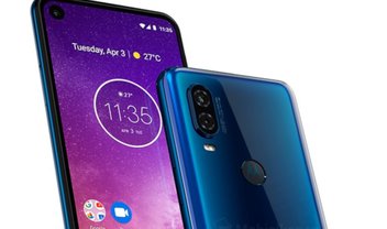 Motorola One Vision aparece na cor azul em nova imagem vazada