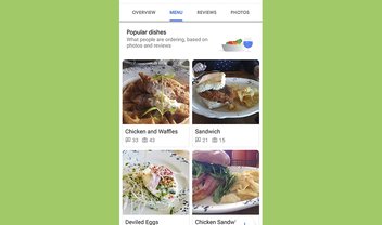 Google Maps exibirá menus de restaurantes com fotos criadas por usuários