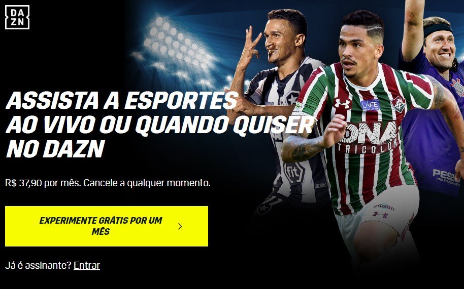 DAZN  Transmissão de esportes ao vivo