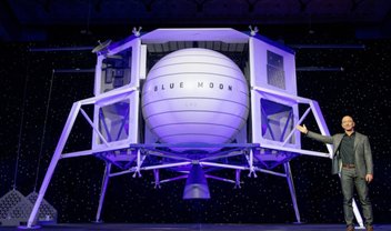 Jeff Bezos anuncia módulo lunar Blue Moon e planos para colônia espacial