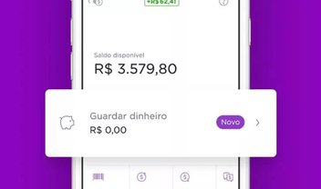 NuConta ganha função 'Guardar dinheiro' para você economizar ainda mais