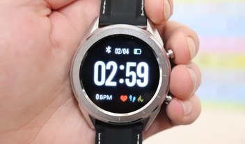 Smartwatch NO.1 DT 28 tem design arrojado e custa apenas R$ 116