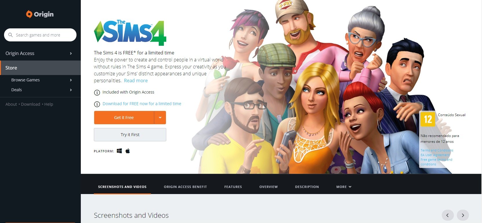 Como baixar The Sims 4 de graça no PC, console ou celular