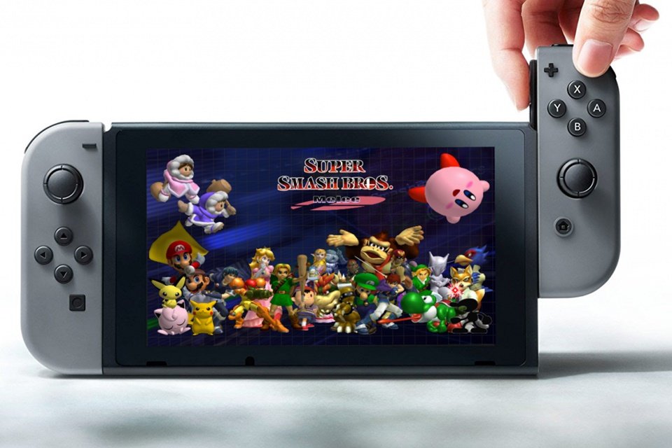 Nintendo Switch V1 Desbloqueado recheado de jogos e emuladores