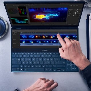 Imagem de ZenBook Pro Duo da Asus tem duas telas e resolução 4K