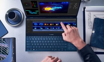 ZenBook Pro Duo da Asus tem duas telas e resolução 4K