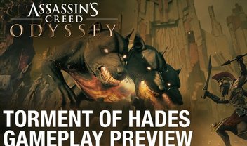 Assassin’s Creed Odyssey: trailer de Torment of Hades traz Cerberus e mais