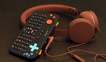 Aparelho combina teclado, mouse e gamepad para celular e TV em um só lugar