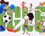 Doodle homenageia Copa do Mundo de Futebol Feminino, que começa hoje