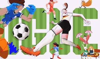 Doodle homenageia Copa do Mundo de Futebol Feminino, que começa hoje