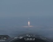 SpaceX lança foguete reutilizado para colocar 3 satélites em órbita