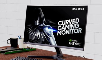 Samsung anuncia novo monitor gamer com tela curva e suporte para G-Sync