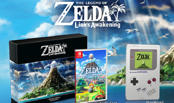 Zelda: Link’s Awakening tem edição de limitada com steelbook de Game Boy