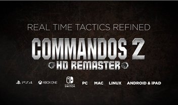 Commandos 2 Remaster chega no fim de 2019 ao PS4, X1, Switch, PC e tablets