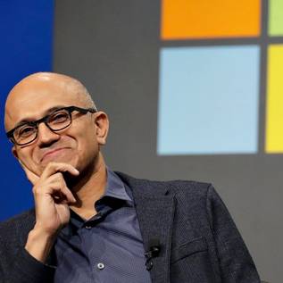 Imagem de Ações da Microsoft subiram 214% desde a chegada de Satya Nadella