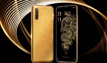 Mi 9: Xiaomi revela versão luxuosa Golden Dragon do top de linha