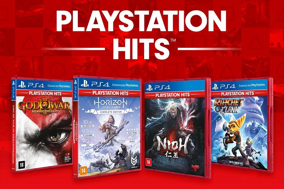 Sony anuncia novos jogos PlayStation Hits para a PS4