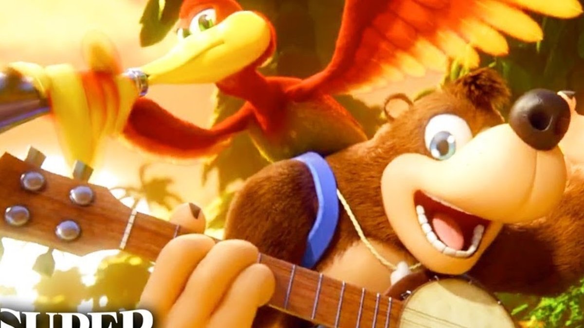 Super Smash Bros. Ultimate (Switch) tem Banjo-Kazooie revelado