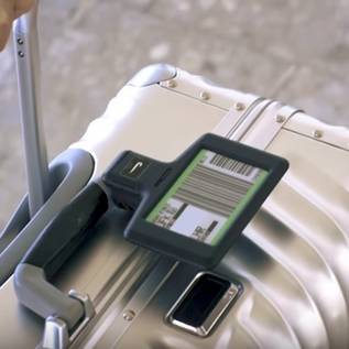 Imagem de Companhia aérea lança etiqueta com rastreamento de bagagem pelo smartphone