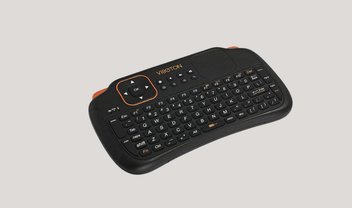 Teclado sem fio baratinho é WiFi e pode ser usado na smart TV e celular