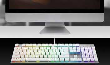 Cooler Master traz série limitada de teclados mecânicos SK White Edition