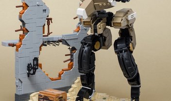 Abertura de Metal Gear Solid 4 é homenageada em LEGO por fã