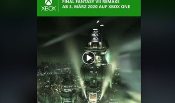 Xbox Alemanha lista Final Fantasy VII Remake para 3 de março e volta atrás