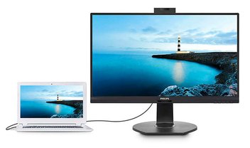 Philips lança 2 novos monitores que servem como estações USB