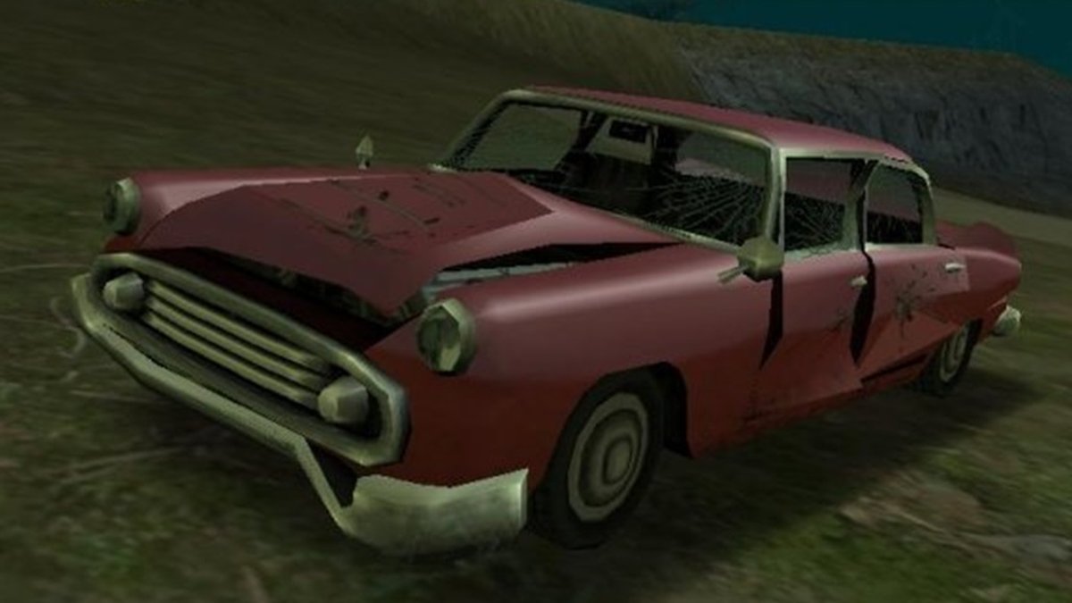 gta S.A. carro e andando na água/carro louco 